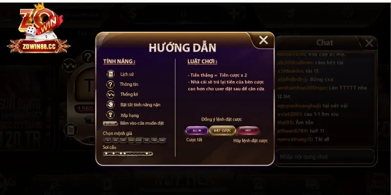 Chia sẻ các bước đặt cược và luật chơi cơ bản